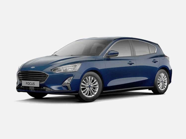 Ford Focus Hatchback Trend Edition 1.0 Benzyna FWD 125 KM Manual Blue Metallic